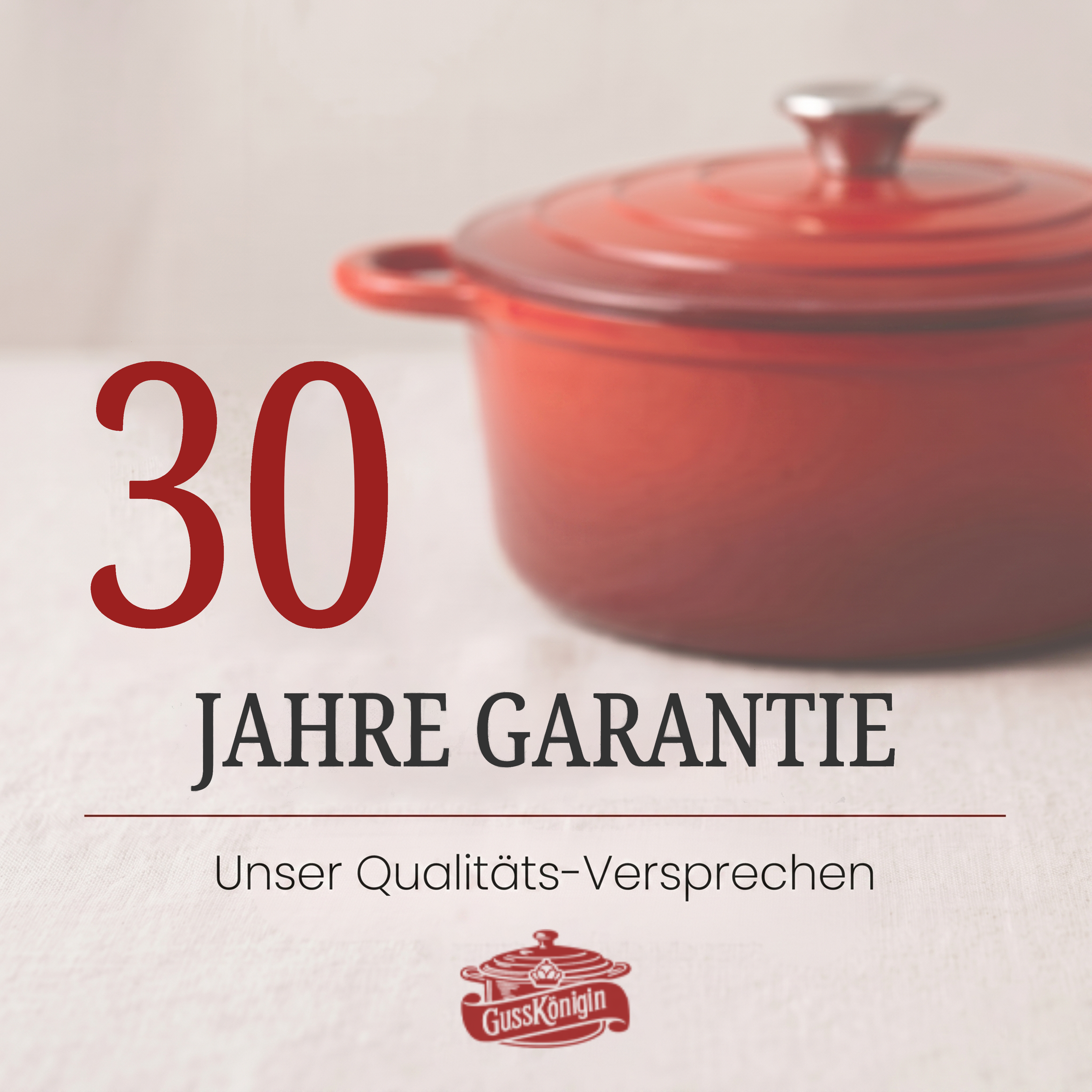 Runder Gusseisen Brottopf – zum Brotbacken inkl. Bäcker-Zubehör - Der Brottopf für knuspriges & fluffiges Brot