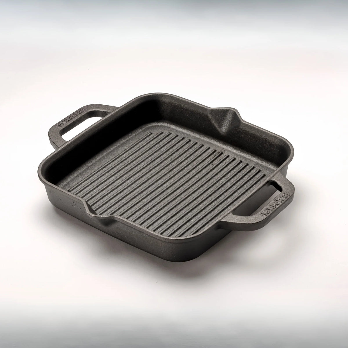 Grillpfanne aus Gusseisen 26cm - Der Allrounder für Grill, Ofen und Herd