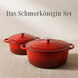 Das Schmorkönigin -Set - perfekt geschmort, ob klein oder groß