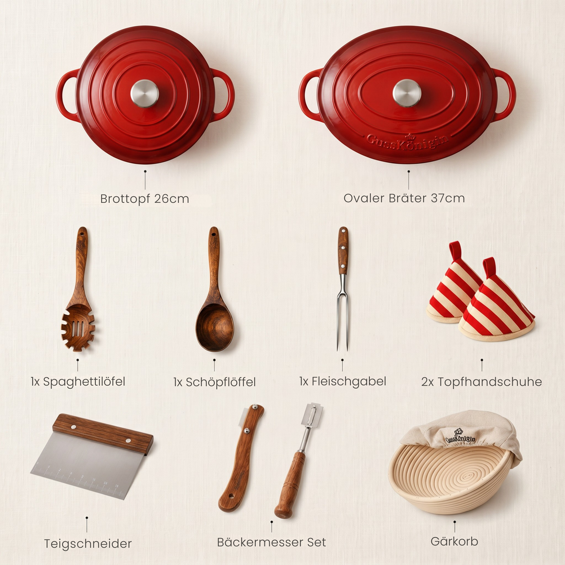 Das Sonntagsset — Schmoren &amp; Backen in Perfektion