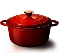 GUSSKÖNIGIN Emaille Topf