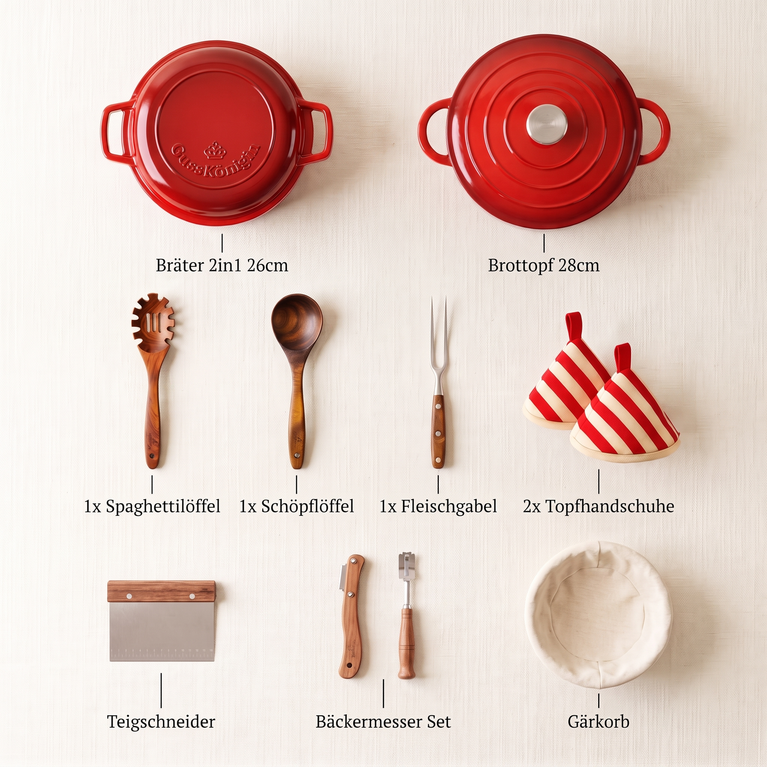 Das Allrounder-Set - Dein Back- und Kochupgrade